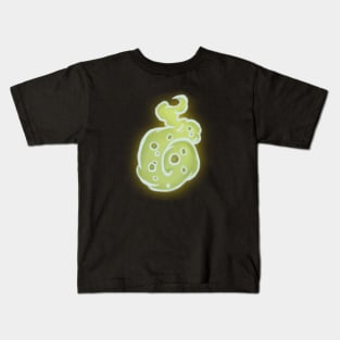 Ghost Flame Gold Kids T-Shirt